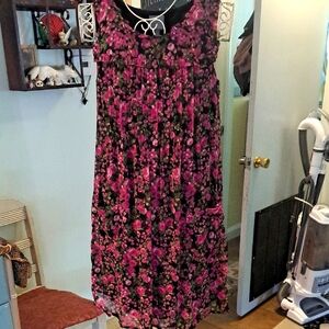 Rabbit Rabbit Rabbit Floral Summer Dress, Sz 10